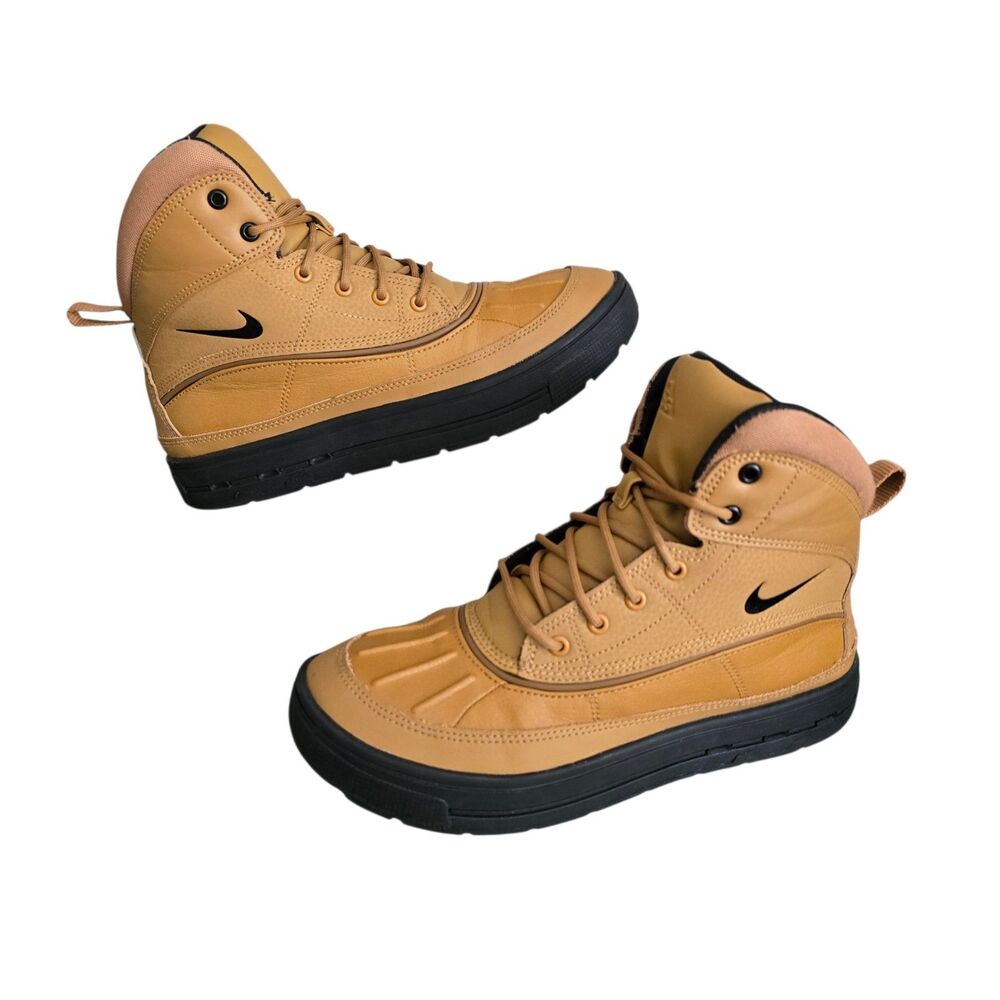 Nike ACG Woodside 2 High Boots Youth Size 6Y Wheat Color 524872 703